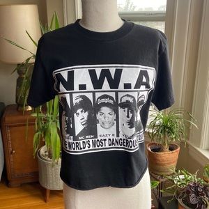 Classic NWA Cropped T Shirt